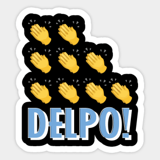 Delpo! Sticker